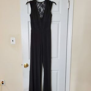 Guess black jumpsuit sz s